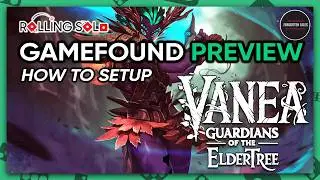 VANEA: Guardians of the Eldertree | GameFound Preview | Solo Playthrough | How To Setup