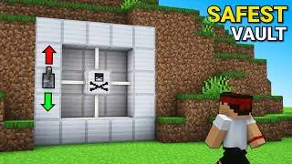 The WORLD'S Safest Vault With TRAP In Minecraft!
