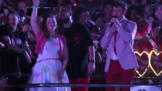 NKOTB Cruise X Valentine Girls Ball Jenny dancing with Joe
