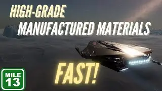 The FASTEST Way to Max Out High-Grade Manufactured Materials in Elite Dangerous (2025 Guide)