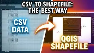 Convert Comma Separated Values(csv) To Shapefile in QGIS || CORRECTED
