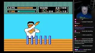 Karate Kid (NES) playthrough