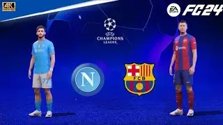 Napoli Vs Barcelona | UEFA Champions League | Fifa 16 Mobile Best Graphics