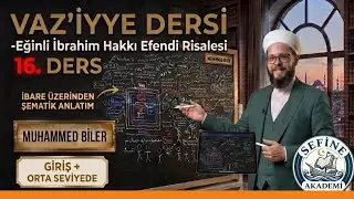 VAZ'İYYE DERSİ 16 -Eğinli İbrahim Hakkı Efendi