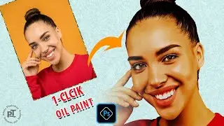 Oil Paint Effect in One Click Photoshop
