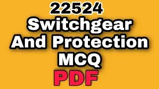 SAP MCQ 22524  Switchgear And Protection Mcq MSBTE 