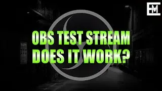 🔴 OBS TEST STREAM | DOES IT WORK? - Exlennium