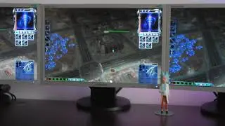 Command & Conquer 3 на трех мониторах. Command & Conquer 3 on three monitors.