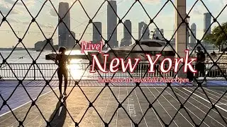 [LIVE]🔥NYC Walk Heatwave🥵 at Brookfield Place Open🎾 #nyc #live #heatwaves #walking #summer #tennis