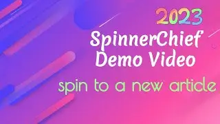 SpinnerChief 7 Article Spinner and Rewriter | Is it the best Spin Rewriter alternative?