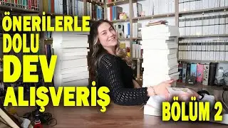 Dev Kitap Alışverişi Bölüm 2 📚 | 2024 yılı Kitap Önerileri | Yıllık kitap alışverişi