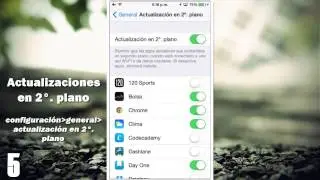 Como ahorra batería en IOS 8 en tu iphone o ipad