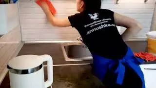 Уборка на кухне за 1 минуту от Аннушки
