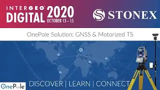 OnePole Solution: GNSS & Motorized TS | Intergeo Digital 2020