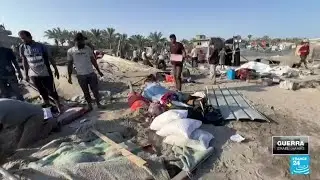 Nuevo ataque israelí contra un campo de refugiados en Gaza deja al menos 40 víctimas