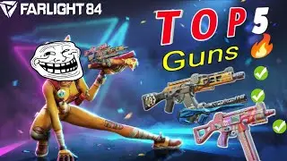 Top 5 gun farlight 84 Global Launch 🤯
