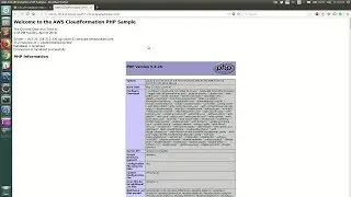 Install LAMP Stack Using AWS Cloud Formation service