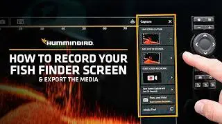 How to Record Your Fish Finder Screen [Humminbird Screen Capture & Media Tool]