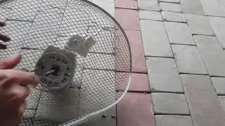 Разбираю вентилятор в металлолом!
