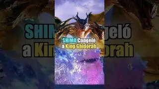 Shimo y Godzilla congelaron a KING GHIDORAH 