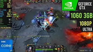 Dota 2 | GTX 1060 3GB + i7 4790K | Maximum Settings | 1080p