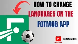 🌍 How to Change Language on FotMob App (2026 Step-by-Step Guide)
