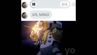 Quando voce vai mandar um audio mas vira o regigigas