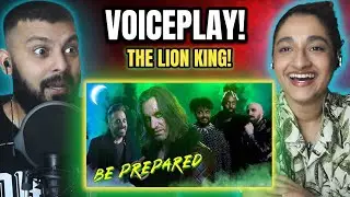 We REACTED  to VoicePlay ft. Mykal Kilgore - Be Prepared #disney #lionking