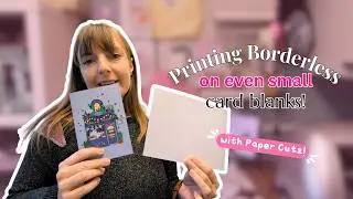 How to Print Borderless Cards for Your Card Business | A5 to A6 Card Blank Tutorial