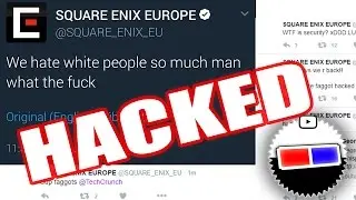 SQUARE ENIX Twitter Account HACKED!!!