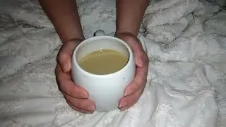 ASMR coffee cup tapping