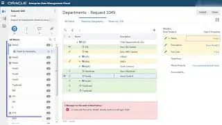 Overview: Understanding Requests in Enterprise Data Management Cloud