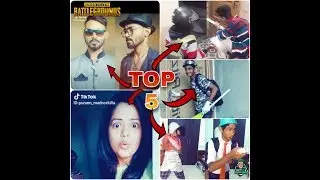 LET'S GO top 5 pubg funny tiktok video collection !!