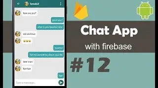 Chat App with Firebase Part 12 - User Status Online/Offline - Android Studio Tutorial
