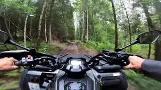 CFMOTO CFORCE 625 TOURING | Trail ride