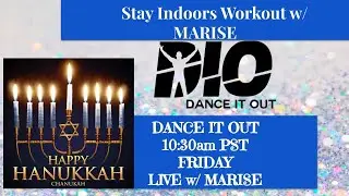 DIO Dance Fitness from home HANUKKAH