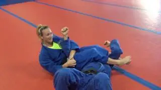 Hannah Martin Ne Waza Juji Gatame Roll, Break, Pin, & Re Roll