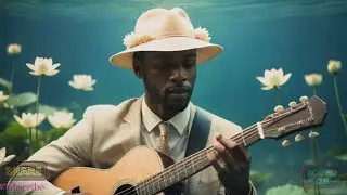 🌊Chill Afro Guitar Music & Wave Sounds To Sleep, Study