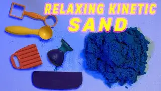 ASMR Most Satisfying Kinetic Blue SAND Triggers for Sleep 😴💤 | 99.99% of you will SLEEP