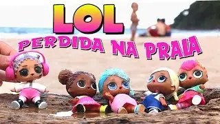 LOL PERDIDA NA PRAIA ENCONTRA UM TESOURO - Mileninha