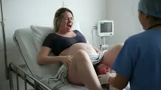 From First Contraction to Baby’s Cry – Real Natural Birth in Hospital vlog || Dr. Vinki