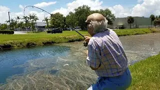Old Man Catches HUGE Fish | Monster Mike Fishing
