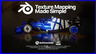 The Quickest Texture Mapping Method in Blender 3D - Process - T0038