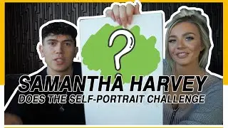 Samantha Harvey Does the Self Portrait Challenge