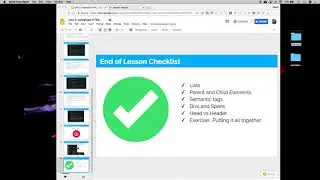 HTML Unit 3  Outro