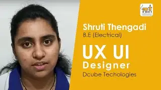 Shruti T shares her experience of UI UX Design Placements at EDIT