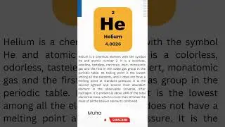 All about the Helium || The lightest Nobel gas 