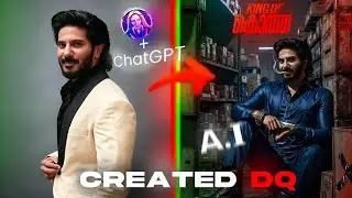 Ai Image GENERATION of Dulquer Salmaan