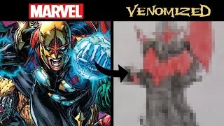 What if Marvel Heroes were Venomized?! (Nova, Black Knight, & More!)