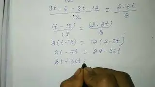 Class 8 . Exercise 8a.RS Agarwal. Math . Linear equation in one variable.Question no. 10.
